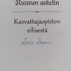 Leena Karppinen : Ruusun askelin : Kasvattajaopiston eili... - pikkukuva 3