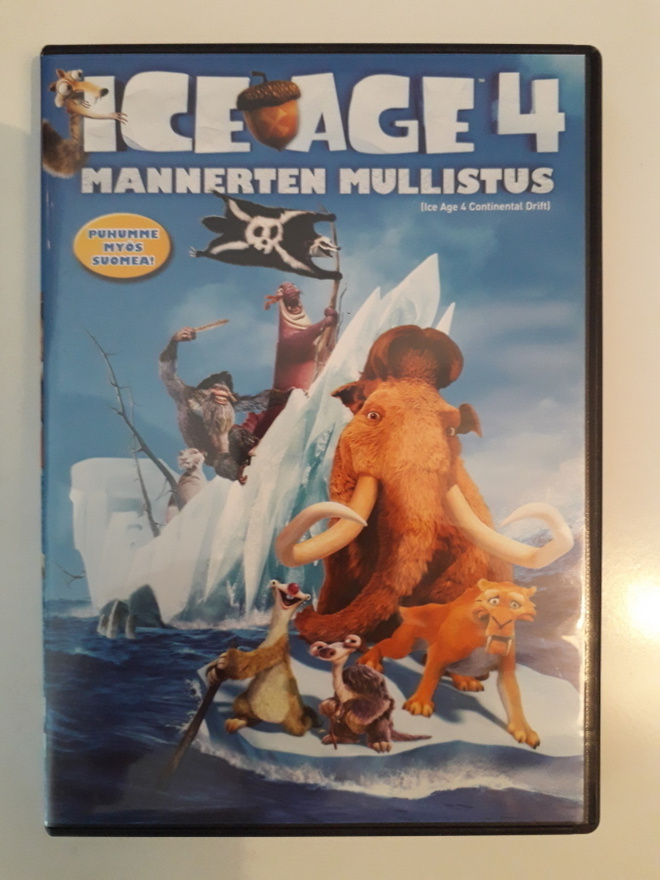 Ice Age 4 - Mannerten mullistus - DVD