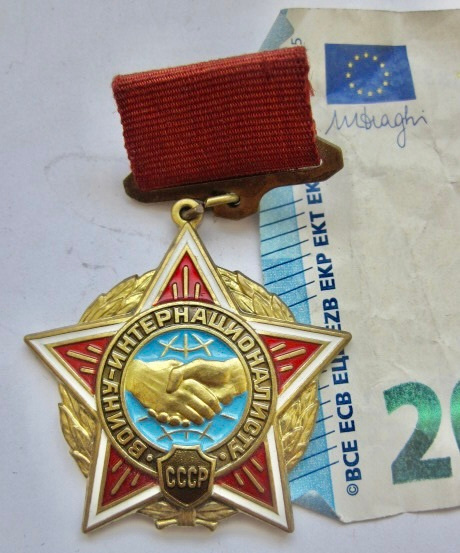 VANHA CCCP Mitali Internationalisti-Soturille