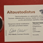 2,5 g 9999 kultaa + 8 kpl kullattuja mitaleita. Jääkiekko. - pikkukuva 2