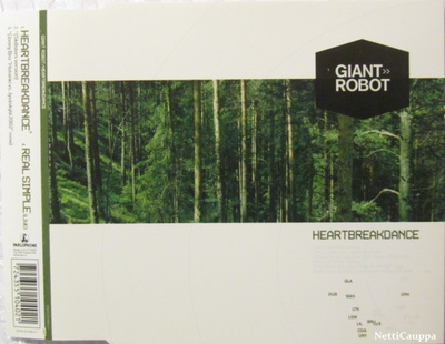 Giant Robot • Heartbreakdance CD Maxi-Single