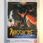 Massacre in Dinosaur Valley (DVD) Michael Sopkiw (UUSI) 1985 - pikkukuva 1