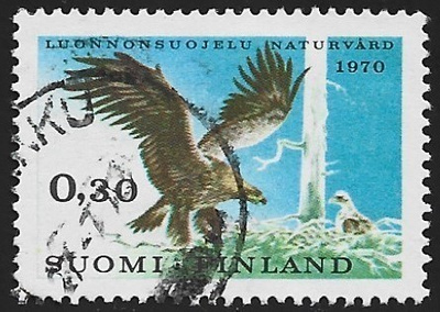 1970 Luonnosuojeluvuosi leimattu LaPe 667