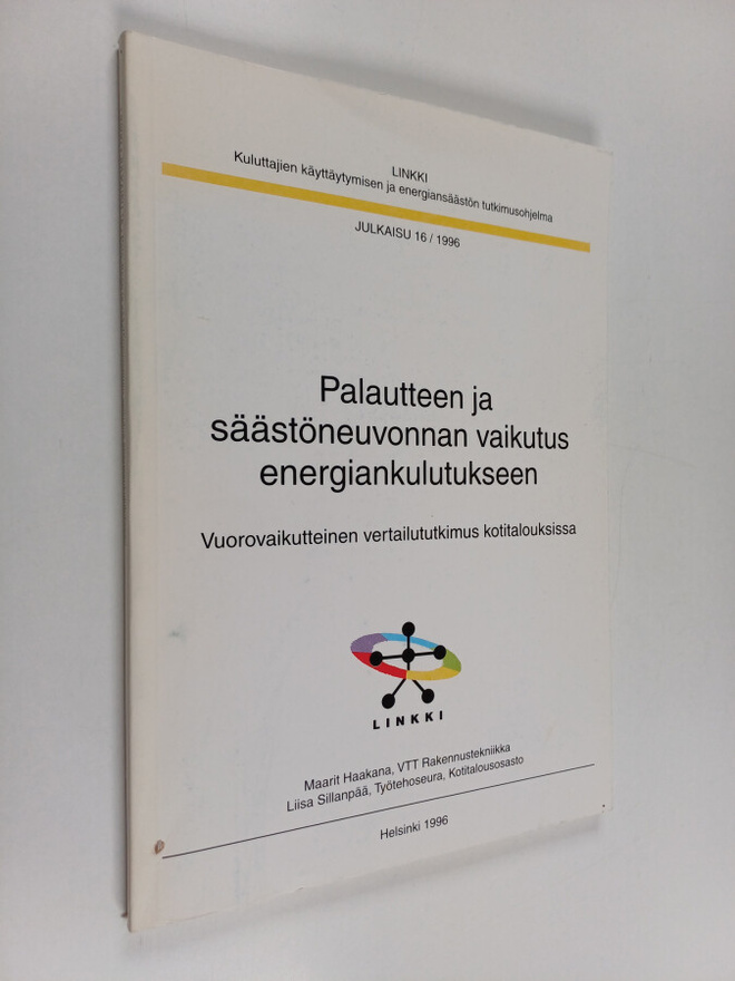Maarit Haakana : Palautteen ja säästöneuvonnan vaikutus e...