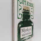 Karl Kraus : Myrkyn käyttöohje - pikkukuva 1