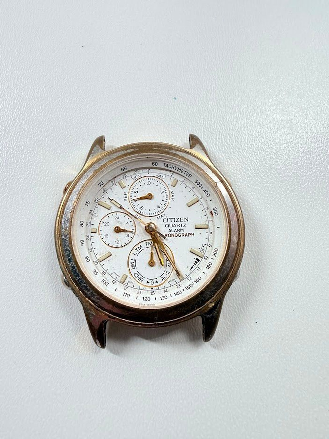 CITIZEN ALARM CHRONOGRAPH MIESTEN KELLO
