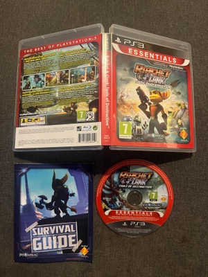 Ratchet & Clank - Tools Of Destruction PS3 (Puhumme Suomea)