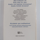 Osho : Meditaatio : ainoa tie vapauteen : käytännön opas ... - pikkukuva 2