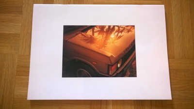 Esite Range Rover vuodelta 1986
