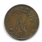 Suomen suuriruhtinaskunta, 5 penniä 1907 - pikkukuva 2
