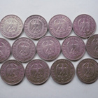 Natsi-Saksa 5 Reichsmark Paul von Hindenburg 13 kpl - pikkukuva 2