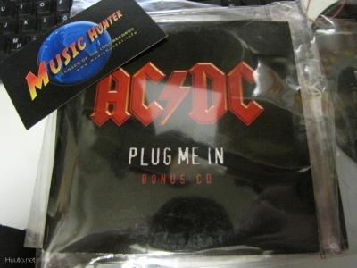 AC/ DC  - PLUG ME IN BONUS CD SINGLE SLEEVE