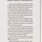 Hannu Hyttinen: Kerro tarina, Tammerkoski! - pikkukuva 2