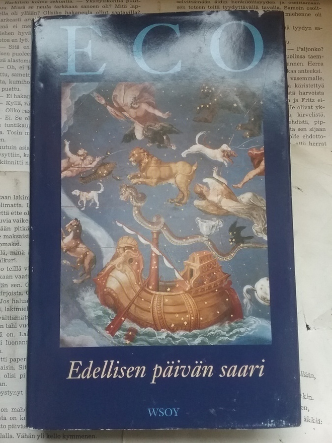 Umberto Eco - Edellisen päivän saari (sid.)