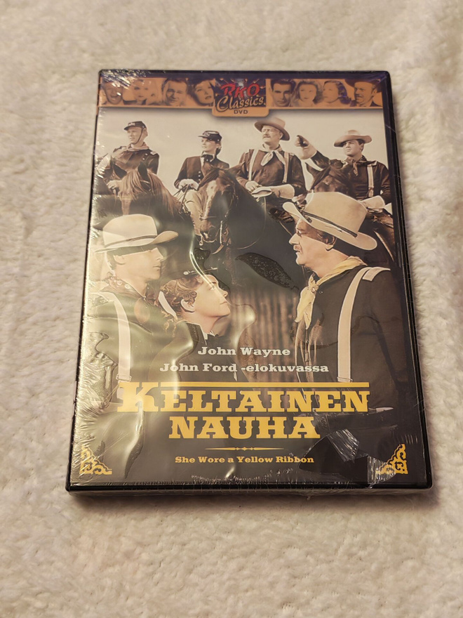 DVD Keltainen nauha (muoveissa)