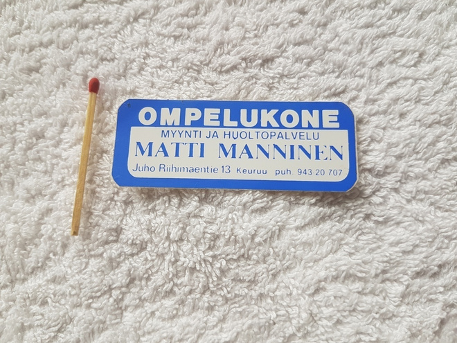 OMPELUKONE MYYNTI MANNINEN KEURUU VANHA TARRA