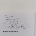 Pentti Haasiosalo : Maan valtiaat 1 osa (signeerattu, tek... - pikkukuva 3