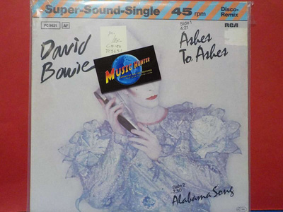 DAVID BOWIE - ASHES TO ASHES - GER 1980 M-/EX- LP
