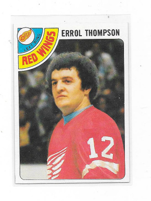 1978-79 Topps #57 Errol Thompson Detroit Red Wings