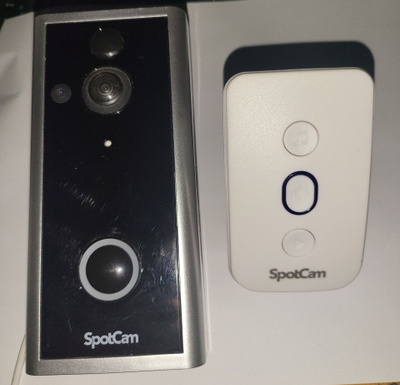 Spotcam Ring 2 – käytetty video-ovikellopaketti