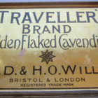 VANHA Tupakka Aski Wills Traveller Golden Flake Cavendish - pikkukuva 2