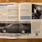 Esite lehti BMW Auto Expo E30 E34 E36 Z1 vuodelta 1991 - pikkukuva 3