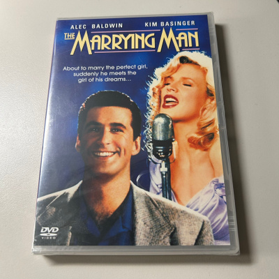The Marrying Man (Kim Basinger, Alec Baldwin) DVD *UUSI*