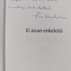 Pia Kaskelma : Ei aivan enkeleitä (signeerattu, tekijän o... - pikkukuva 3