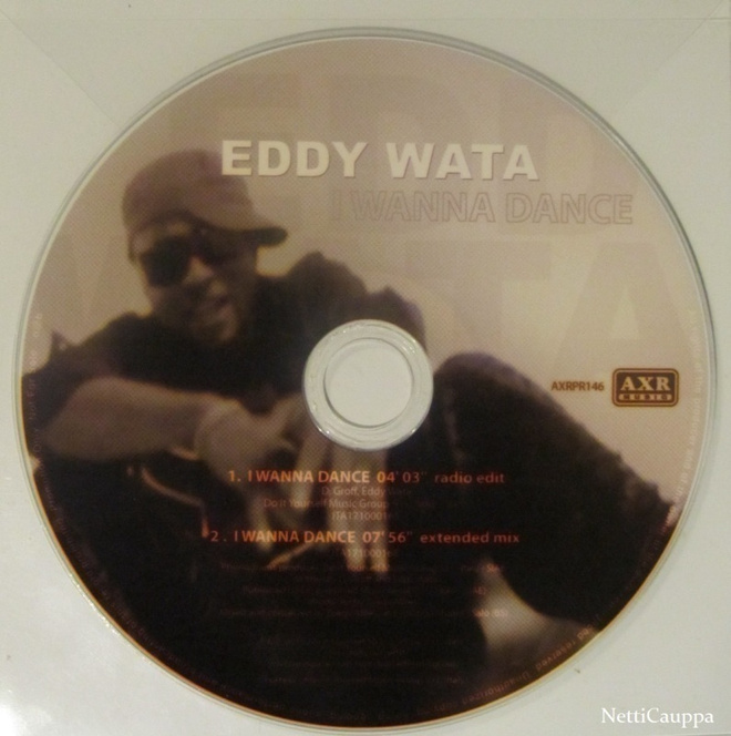Eddy Wata • I Wanna Dance PROMO CDr-Single