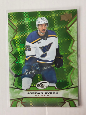 Jordan Kyrou 2022-23 UD Ice Green