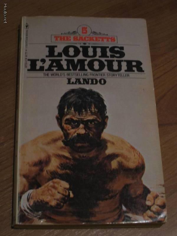 Louis L'amour SACKETTS nro 5, Lando, SIISTI (engl. kiel.)