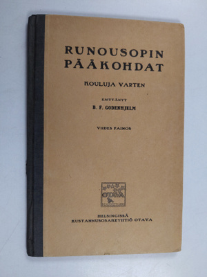 B. F. Godenhjelm : Runousopin pääkohdat : kouluja varten