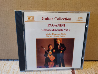 Paganini:Centone di Sonate Vol.1-Moshe Hammer-N.Kraft CD