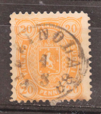 # 23483 # 1-r Heinola 4.8.1888 - M-85 20p