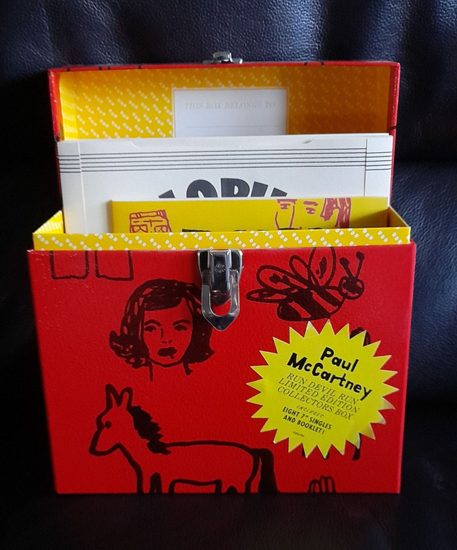 Paul McCartney Run devil run 8×7" box