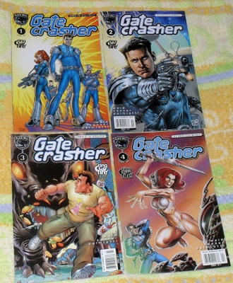 Gatecrasher - Ring of Fire minisarja #1-4, kaikki osat