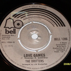 7" DRIFTERS - Love Games - single 1974 soul VG++ - pikkukuva 1