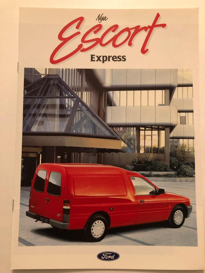 Myyntiesite - Ford Escort Express - 9/1990