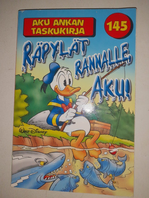 Aku Ankan taskukirja 145 Räpylät rannalle Aku!
