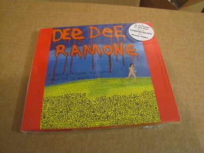 Dee Dee Ramone // Terrorgruppe cd ep saksa 2002 soittamaton