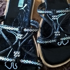 Mustat Puma Kesäkengät / Sandaalit - koko 41 - pikkukuva 1