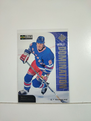 1997-98 Collector's Choice WorldDomination #W1 Wayne Gretzky