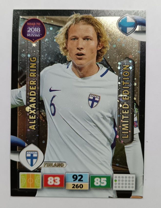 Panini Road To Russia 2018 Limited Edition Alexander Ring