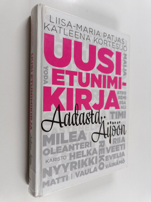 Liisa-Maria Patjas : Uusi etunimikirja : Aadasta Äijöön