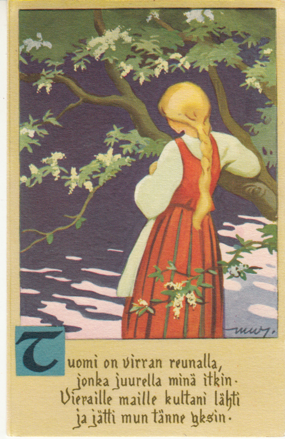 Martta Wendelin  -Tuomi on virran reunalla....