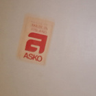 Ovaali musta sohvapöytä Asko - pikkukuva 2