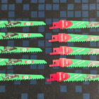 10 kpl Puukkosahanteräsarja puulle 152 mm terät - pikkukuva 1