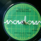 Nick Lowe - I Love The Sound Of Breaking Glass 7" Single - pikkukuva 2