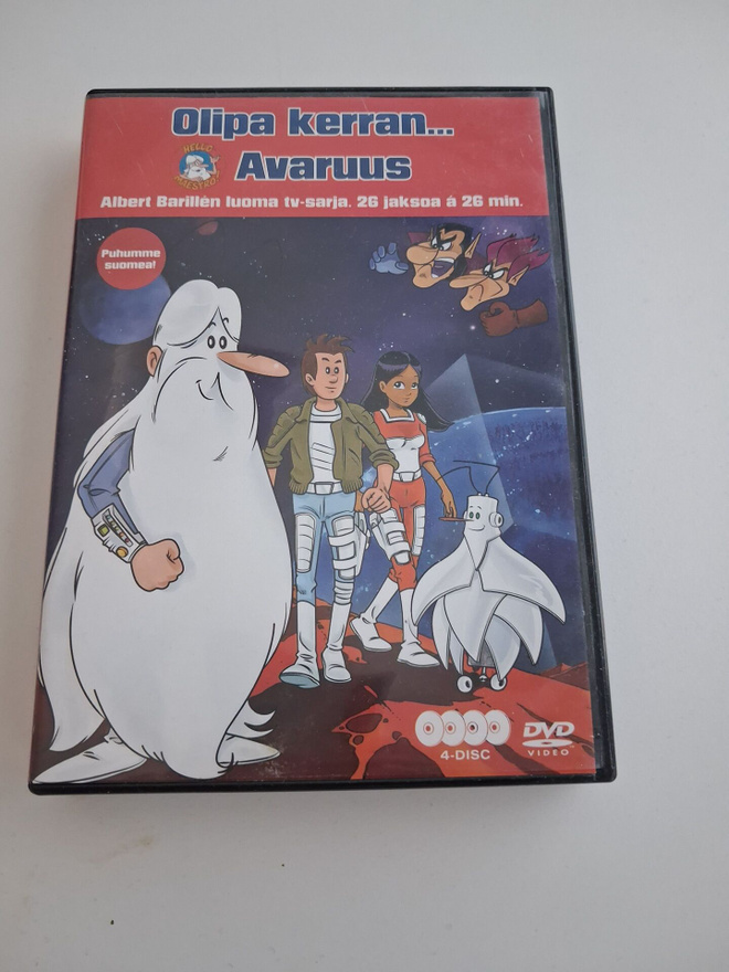 Olipa kerran avaruus dvd setti