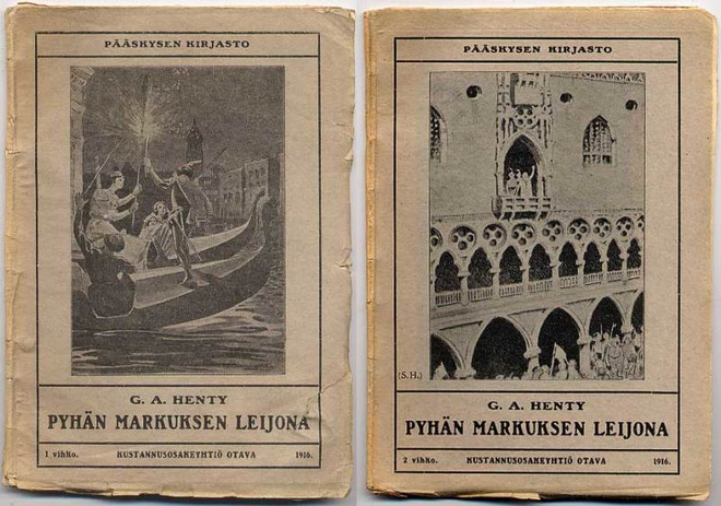 Henty, G.A.: Pyhän Markuksen leijona (12 vihkoa;1916)